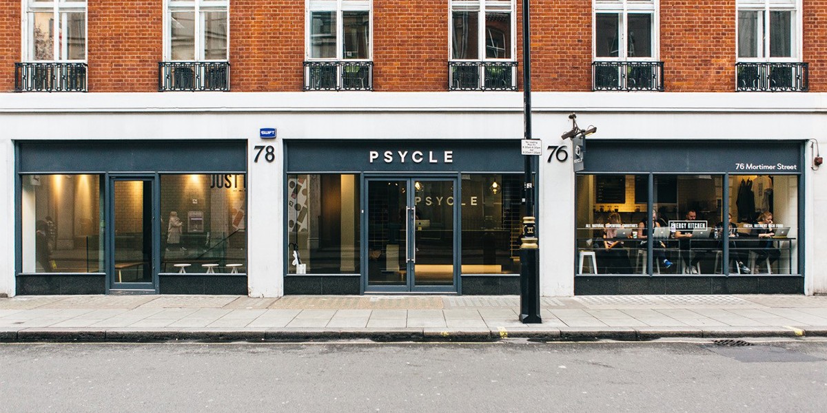 Psycle Mortimer Street London
