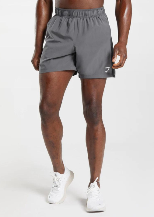 Gymshark shorts on model
